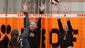 Photos: Prairie Ridge vs.Crystal Lake Central in girls varsity volleyball