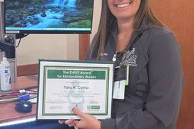 Morris Hospital’s Tara Camp wins DAISY Award