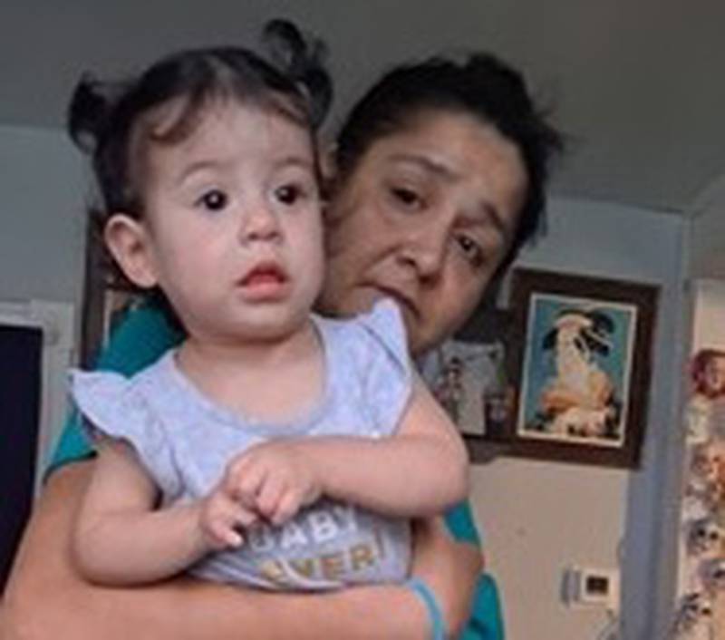 Photo of Olivia Meza, 38, and her daughter, Bella Meza, 1. The photo was provided by courtesy of the Joliet Police Department.