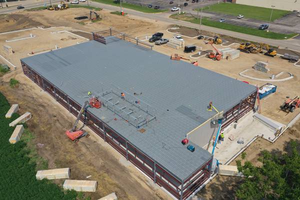Photos: The excitement builds as walls go up at Princeton Aldi