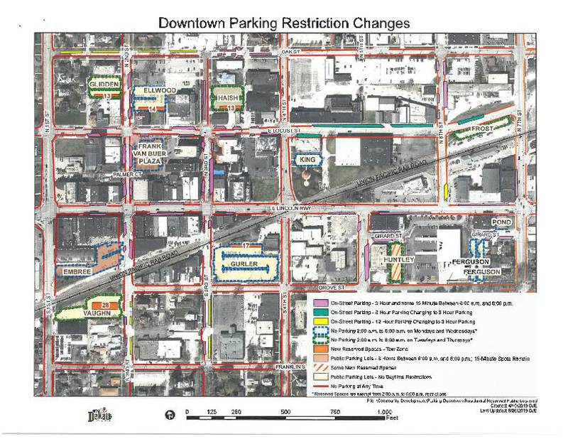 New parking rules take effect Aug. 29 in DeKalb.
