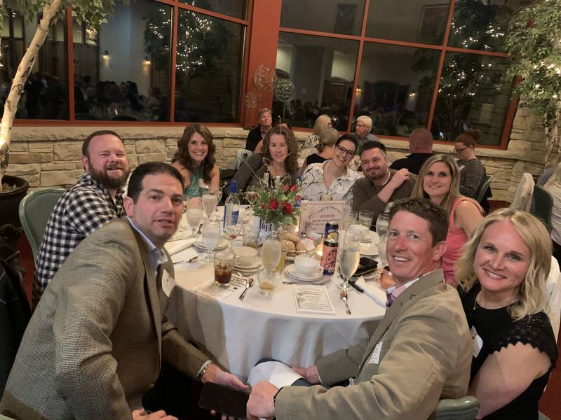 The Cary-Grove Area Chamber of Commerce hosted its annual dinner and silent auction April 22 at Wild Onion Brewery and Banquets in Lake Barrington with the theme “Night of Champions”.