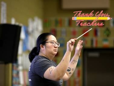 Oswego band teacher conveys love of music to her students