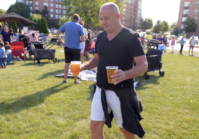 Randy Jeffrey of Virginia attends the Country Jam held at Gordon Park in La Grange on Saturday, Aug. 10, 2024.