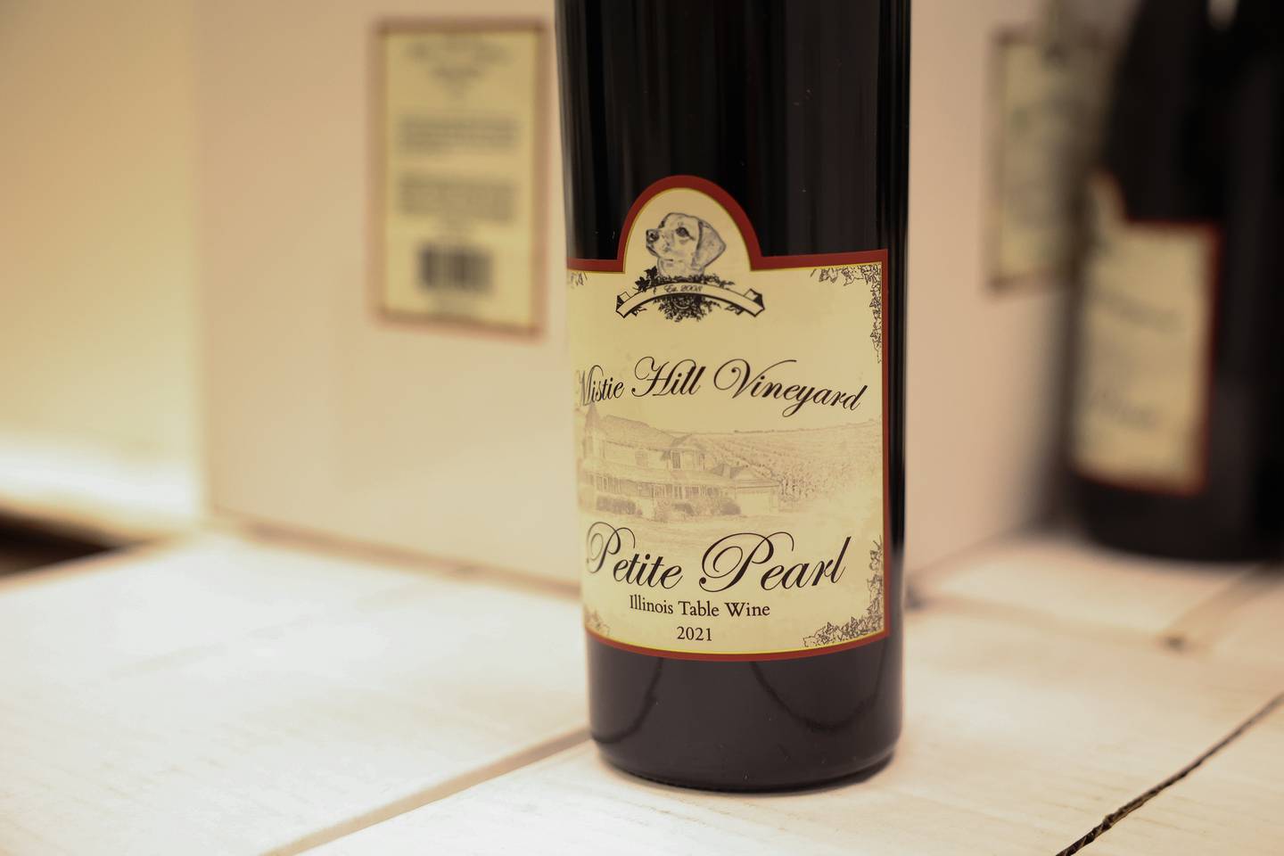 Mistie Hill Vineyard’s Petite Pearl recently won the Double Gold Best in Class at at Illinois wine competition.