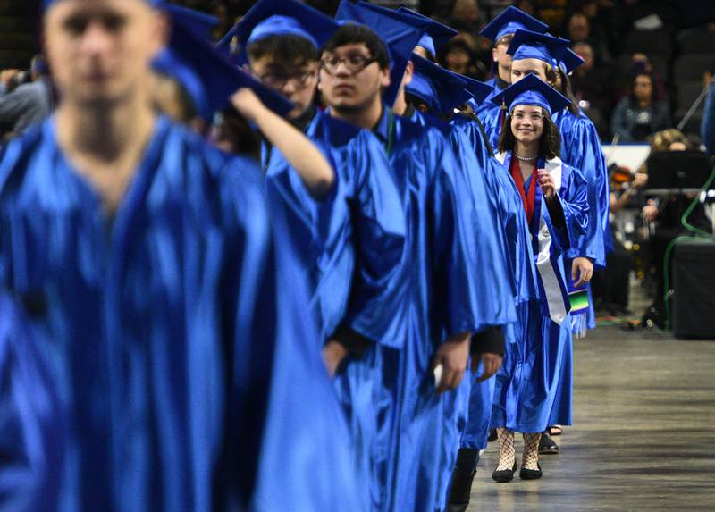 Dundee-Crown High School held its graduation ceremony on Saturday, May 21 at the Now Arena in Hoffman Estates.
