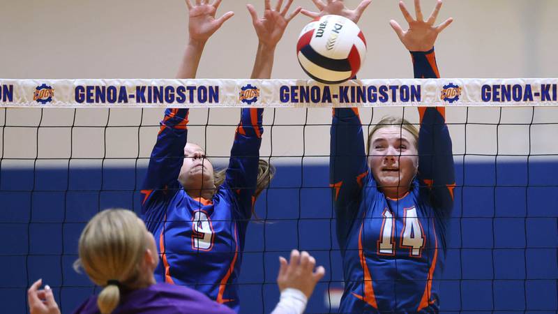 Seventh time’s the charm: G-K finally rallies past Rochelle in second for sweep