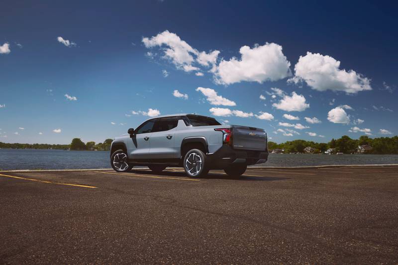 The 2025 Silverado EV offers over 400 miles of range on a full charge.