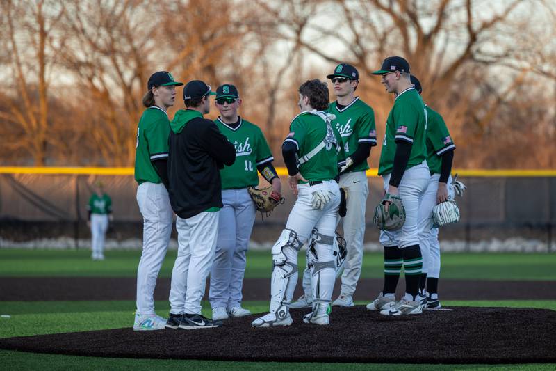 Seneca collects for mound meeting on Monday, March 17, 2025 at Seneca High School in Seneca.