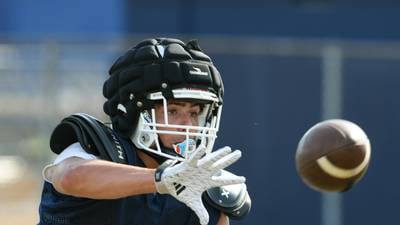 Oswego senior receiver Teddy Manikas, in third varsity season, ready to take center stage in offense
