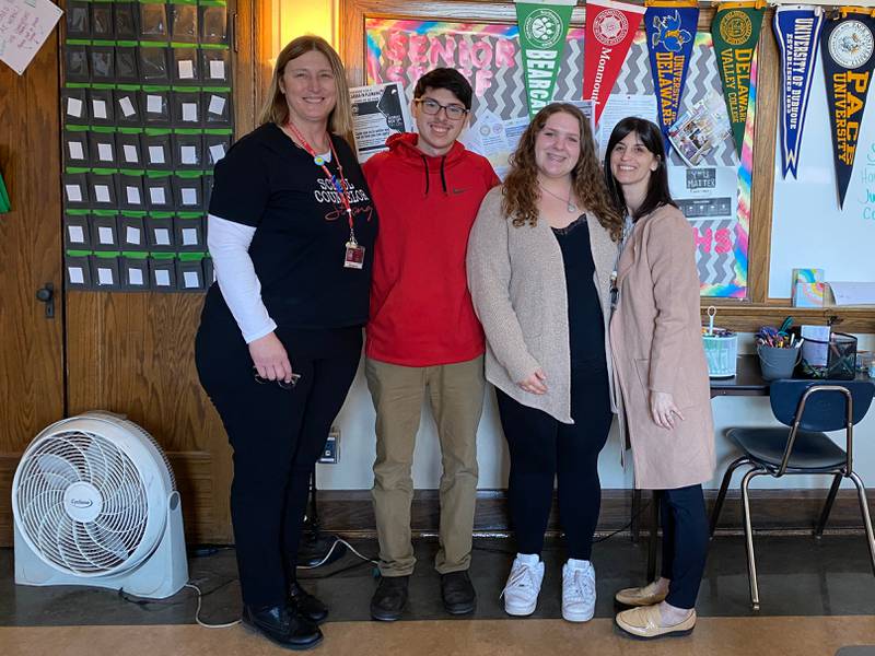 From left to right, Melissa Lorenzi, Joey Marez, Nevaeh Wheeler and Ashley Carls.