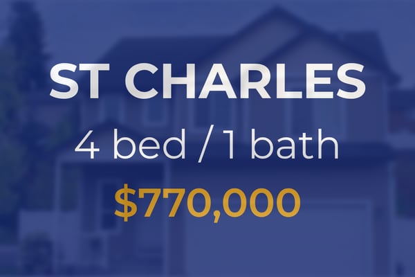 St. Charles: Single-family home sells for $770,000