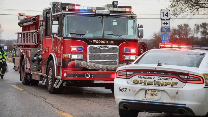 Woodstock-area man flown after dirt bike crash