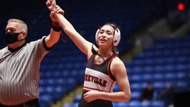 Girls Wrestling: Yorkville’s Natasha Markoutsis, Batavia’s Sydney Perry win titles at first-ever state meet