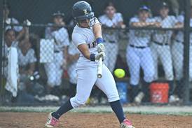 Class 3A softball: Lemont’s Hollendoner, Taylor provide plenty of support for Mardjetko in sectional semifinal win over JCA