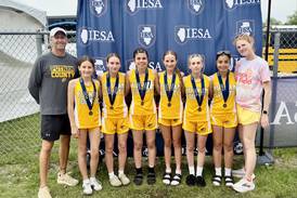 PC eighth-grader Anni Judd runs down four state medals 