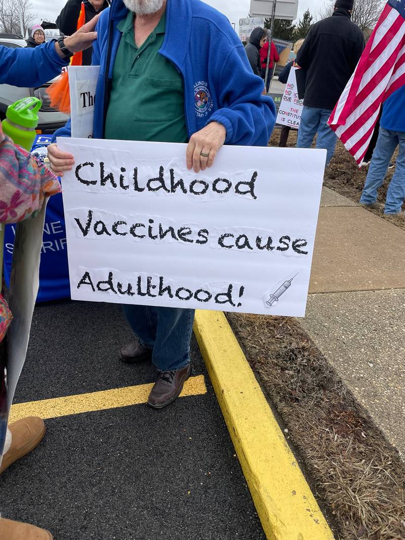 Kane Democrats and other groups held a pro-science, anti-Trump rally Saturday, March 7 at the Kane County Circuit Clerk's Office, 540 S. Randall Road, St. Charles. The rally was part of a National Day of Action hosted by Stand Up for Science.