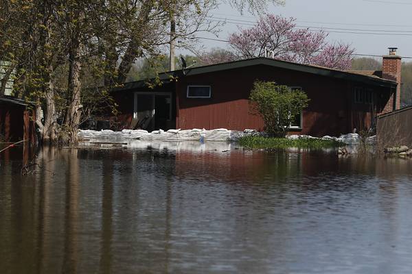 Floodwaters, road closures linger along Fox in McHenry County; people urged to report damage