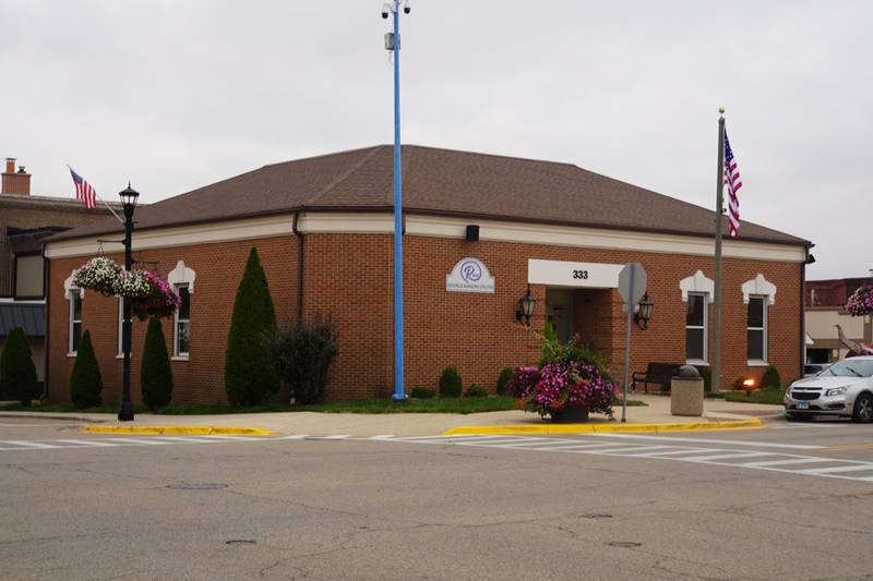 The Rochelle Municipal Utilities building at 33 Lincoln Highway in Rochelle.