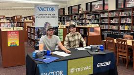 No minimum wage for these seniors: Streator High seniors commit to manufacturing jobs at Signing Day event