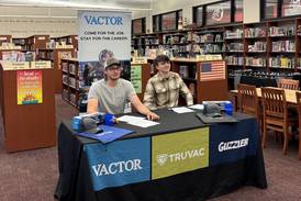 No minimum wage for these seniors: Streator High seniors commit to manufacturing jobs at Signing Day event