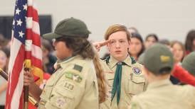 Photos: Parkside Middle School hosts moving Veterans tribute