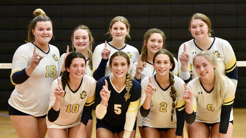 The Yorkville Christian volleyball team won the Sandwich Invitational title on Saturday, Sept. 10.