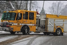Snowmobile crashes into tree at Kane County forest preserve, person taken to hospital