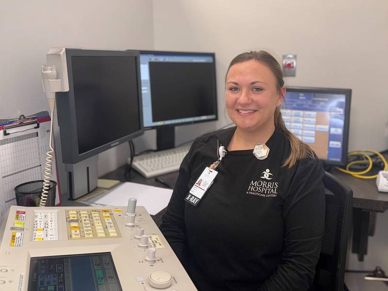 Allison Ainsley, the Morris Hospital Fire Starter of the Month for December 2025.