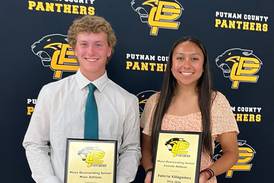 Drew Carlson, Valeria Villagomez named 2024-25 Putnam County High School Athletes of the Year