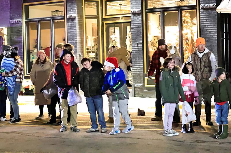 The Erie Triangle was lined with spectators Saturday, Dec. 7, 2025 for their annual Christmas Parade.