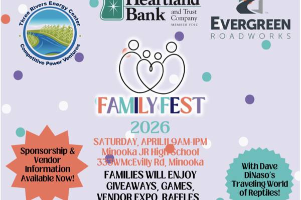 Family Fest 2026 starts at 9 a.m. Saturday in Minooka
