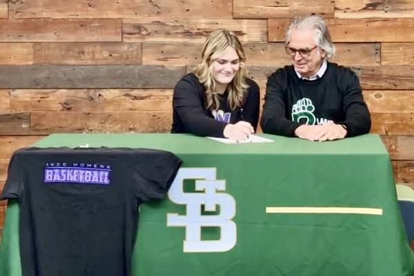 Hall’s Braden Curran, St. Bede’s Savannah Bray, Maddy Fabish make college commitments 