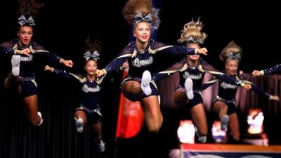 Photos: Small and Medium Teams Compete in the 2025 IHSA Cheerleading State Finals