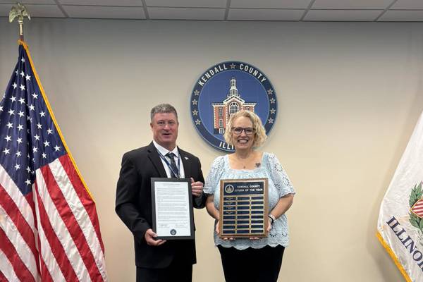 ‘Her service really has been inspiring’- Kendall County names Citizen of the Year