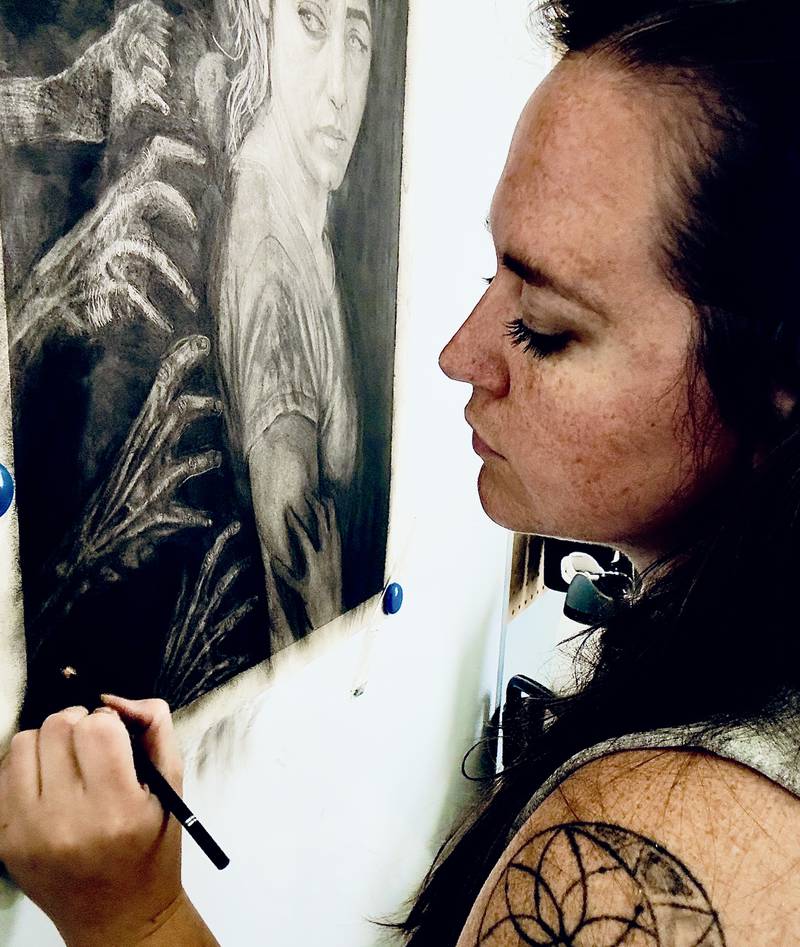 Kayla Coulter credits the style with evolving her artistic process and informing the way she moves through life: with more intention.