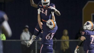 Photos: Lockport football travels to Oswego for state semifinal matchup