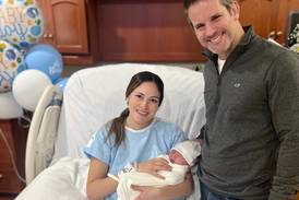 Congressman Adam Kinzinger announces the birth of his son
