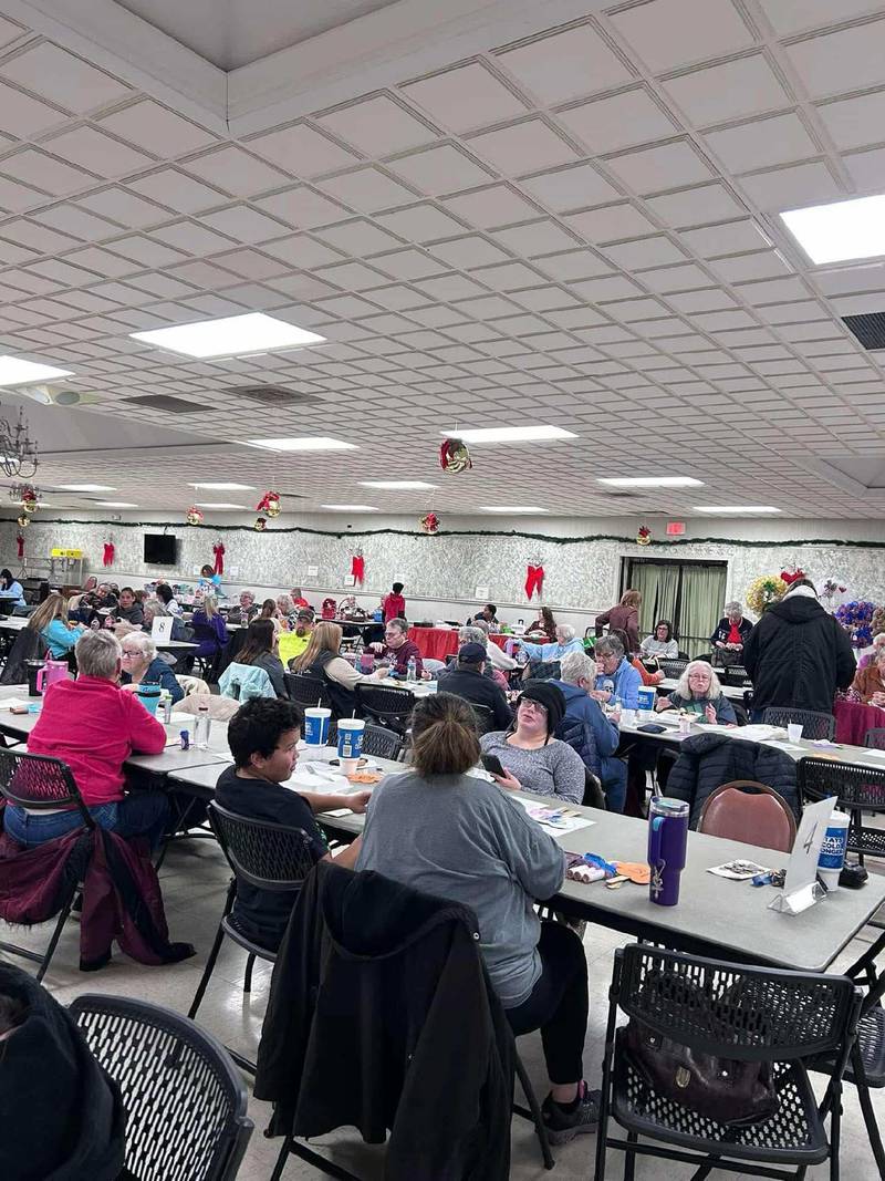The Knights of Columbus hosted the Streator Quarter Auction on Thursday, Jan. 17, 2025, to fundraise for Logan's Oasis Organization's planned playground at Marilla Park in Streator.