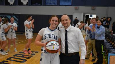 Libby Endress nets 1,000th point as Bureau Valley tops ROWVA-Williamsfield    