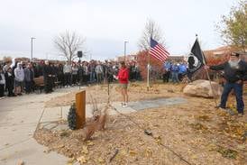Photos: Hall High School dedicates WWII Park on Veterans Day