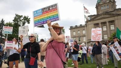 Photos: No Kings rally in Kankakee County