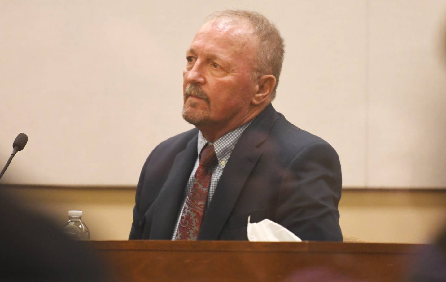 Gregory Castronovo, an investigator with the State Fire Marshal's office,  testified Friday, Jan. 16, 2026. for the prosecution during the Duane C. Meyer murder-arson trial at the Ogle County judicial Center in Oregon.