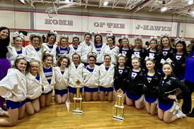 Rochelle High School competition cheer team places 1st in Rockford