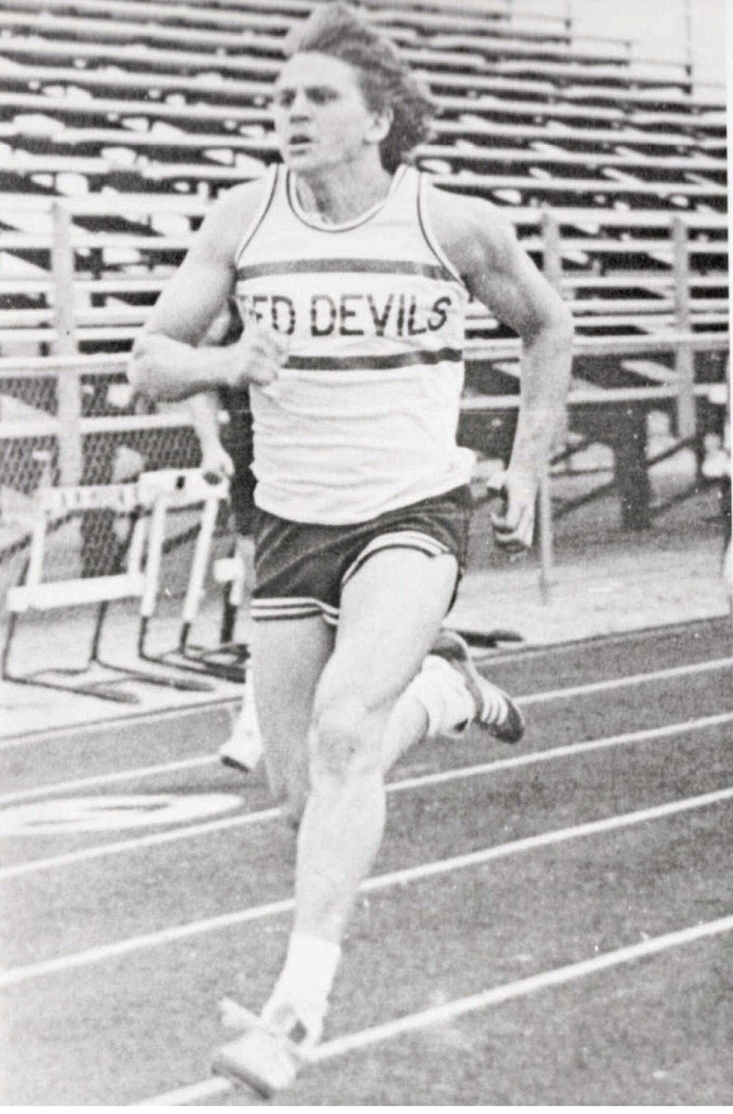 John "Boog" Matthews was an all-around standout athlete for the Red Devils, graduating in 1979.
