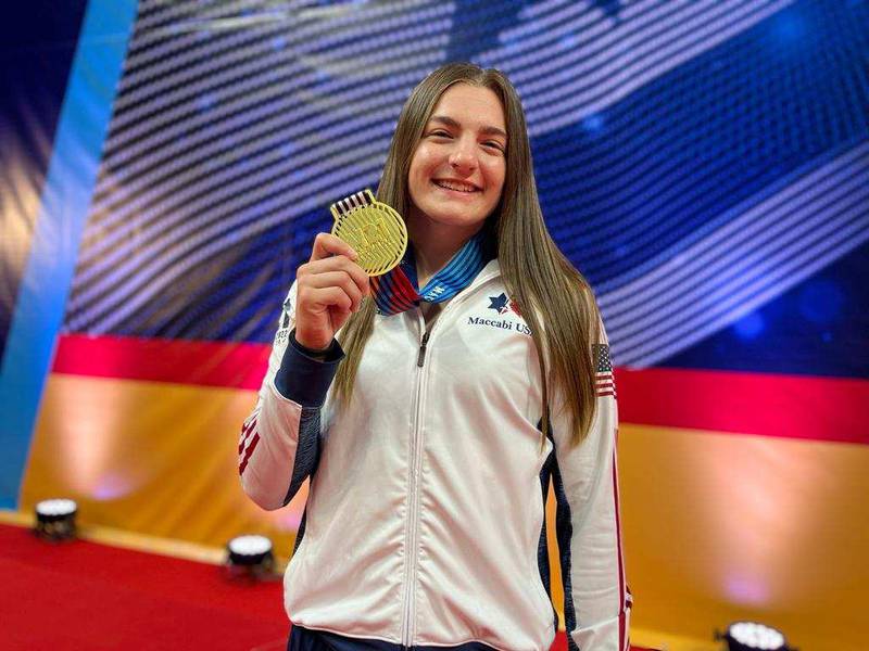 Sara Golden at Maccabiah 2022.