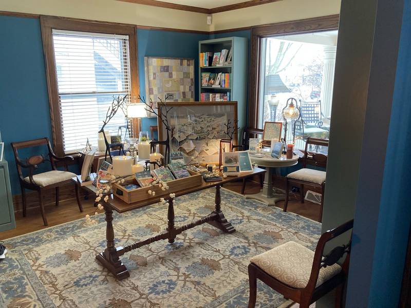 The main room at Prairie Path Books, 107 W. Willow St., Wheaton.
