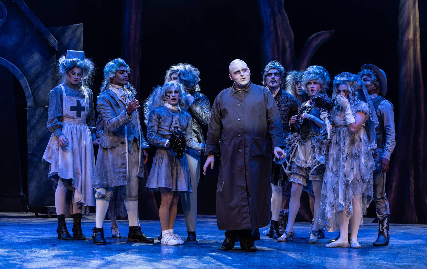 "The Addams Family" musical at Metropolis Performing Arts Centre.