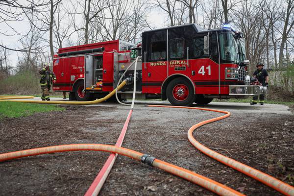 Man seriously burned in McHenry area when propane tank catches fire