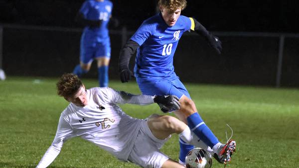 Photos: Sycamore, Burlington Central boys soccer meet in regional semifinal